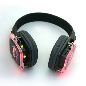 RF-309 disco silencioso inalámbrico con sistema de auriculares estéreo - Product Image 1