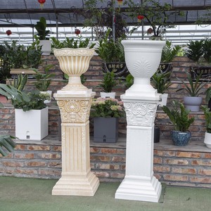 Tượng cột La Mã bằng nhựa, cột Hy Lạp bằng nhựa resin làm chậu hoa trang trí sân vườn - Product Image 6