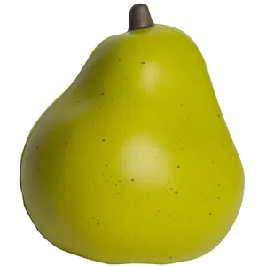 Imprinted Pear pu Stress Ball/Money Wad Stress Reliever/Money Wad Stress Toy