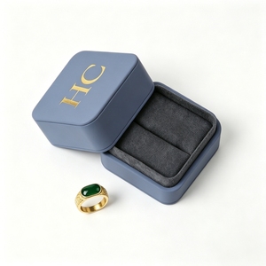 E-commerce Jewelry Brand Packaging Wholesale Ring Lid and Base Box Manufacturer Custom Logo Rigid Case for Online Business Bulk - Product Image 5
