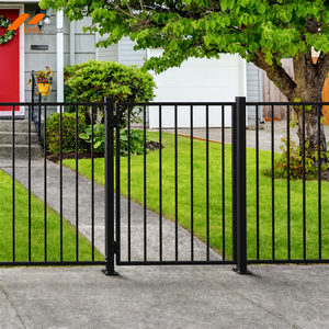 Modern Powder Coated Aluminum Flat Pool Gate Easy Installation for Villa Patio Garden and Swimming Pool Projects - Product Image 3
