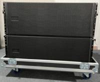 Sistema de Altavoces Line Array Profesional LSttl55 de Audio, Doble Woofer de 12 Pulgadas y Tres Vías, Completo para Teatro