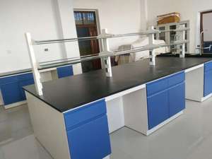 Meubles de laboratoire de chimie physique, table de travail de laboratoire médical - Product Image 3