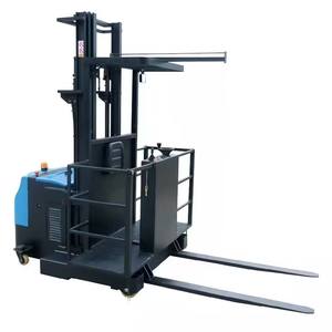 Harga Murah Gudang Listrik Sangat Tuas Pemetik Pesanan 1 Ton 1.5 Ton Listrik Mencapai Truk Forklift Stacker untuk Dijual - Product Image 4