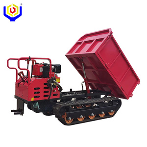 <span class=keywords><strong>Mini</strong></span>-dumper chenillé puissant et durable de haute qualité avec déchargement hydraulique 1T - Product Image 1