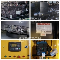 Générateur diesel Cummins de haute qualité 250 kVA 400 kVA 600 kVA super silencieux, sortie triphasée AC, à vendre au prix d'usine