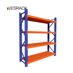 Étagère de rangement en acier réglable de service moyen pour entrepôt &amp;   Industriel - Product Image 1