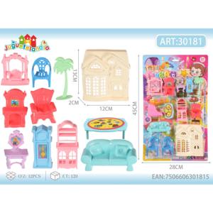 Juego de muebles Playhouse para accesorios de casa de muñecas - Product Image 1