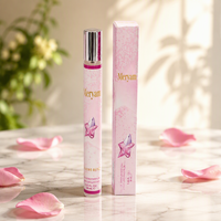 Eau de Parfum Unisexe pour Anniversaire et Fêtes, Vaporisateur à Brume Fine Rose Vif, Coffret 35ml, Longue Durée