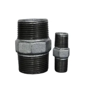 Fig No. 280 Raccords de tuyauterie en fonte malléable galvanisés au four avec composants de système de tuyauterie simples