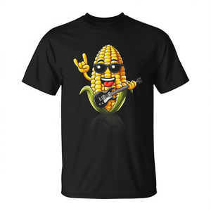 Camiseta RockOn Corn Lover Vegetable: Maíz Dulce en el Mazorca para Promociones - Product Image 2