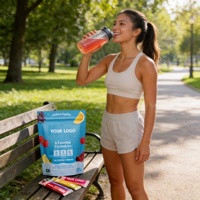 Poudre de boisson électrolytique au magnésium sans sucre OEM/ODM, 20 unités, supplément d'hydratation sportive pour la récupération et l'énergie
