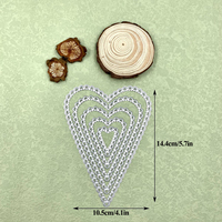 Disegno personalizzato Die tagli carta Scrapbooking Album busta invito scatola di caramelle Scrapbooking metallo carbonio muore taglio