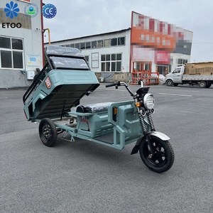 Tricycle électrique de transport de marchandises, tricycle électrique convertible à trois roues, tricycle de transport urbain à carrosserie ouverte, tricycle de loisirs - Product Image 2