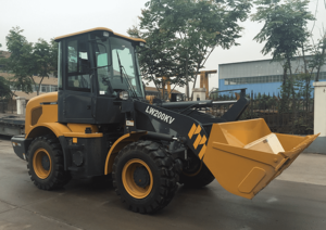 Chargeur sur pneus hydraulique compact multifonctionnel chinois 6T 1,1 m³ de capacité de charge, 2 tonnes, LW200KV - Product Image 3