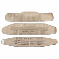 Ceinture abdominale post-partum respirante grande taille 3-en-1 pour diastase rectale