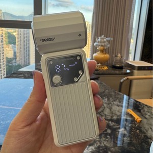 Fanos <b>Handheld</b> <b>Fan</b> With Digital Display Brushless Motor Portable Mini <b>Fan</b> For Outdoor Use - Product Image 1