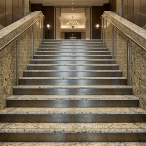 Loseta de Granito Amarillo Natural Pulido de Primera Calidad, Corte a Medida, Ecológico, 1 Año de Garantía, para Baño y Escaleras - Product Image 4