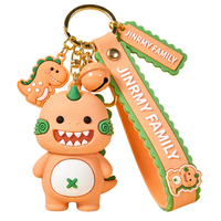 Porte-clés mousqueton en caoutchouc souple avec logo tendance, prix d'usine, personnalisé, écologique, durable, nouveau design