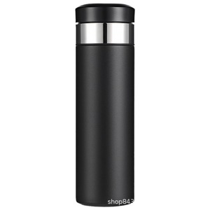 Stainless Steel <b>Insulated</b> <b>Mug</b> 316 White Black Straight Cup Quick Opening One Touch Lid Office Gift Commercial Home Vehicle Use - Product Image 3