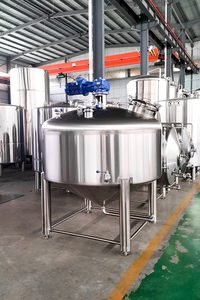 SS Industrial Agitator <strong>Mixing</strong> Tank 1500L 15BBL With High-Speed Mixer - China Manufacturer For Chemical/Food Processing - Product Image 3