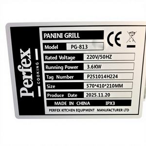 เตาปิ้งย่างไฟฟ้าแบบแผ่นคู่ ควบคุมด้วยระบบดิจิตอลและกลไก กำลังไฟ 3.6 กิโลวัตต์ สำหรับใช้งานเชิงพาณิชย์ รุ่น PG-813 - Product Image 4