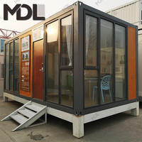 Chine Maison en conteneur préfabriquée détachable de 20 pieds Maison modulaire de 40 pieds Maisons en conteneur habitables Maisons mobiles