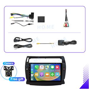 GPS navigation xe đa phương tiện Máy nghe nhạc Android 14 <span class=keywords><strong>4</strong></span> + 64 gam cho Citroen C4 c-triomphe c-quatre 2004-2014 Carplay Android Auto DSP BT - Product Image 6