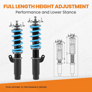 Pour Nouvelle Suspension Filetée Performance Combi pour <span class=keywords><strong>BMW</strong></span> Série 3 <span class=keywords><strong>E46</strong></span> Coupé 1999-2006 <span class=keywords><strong>320ci</strong></span> 330cd - Product Image 6