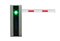 Barrière automatisée TAIWEI TW 507 avec servomoteur, construction métallique, reconnaissance QR/plaque, protection IP44, anti-collision pour zones côtières