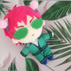 Peluche Saiki <span class=keywords><strong>Kusuo</strong></span> de 20 cm, inspirée de la série animée La vie désastreuse de Saiki K, jouet en peluche Kawaii pour Comic Con - Product Image 2
