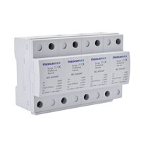 Protector Contra Sobretensiones Medcamex MC-SA504P T1+T2 200kA AC SPD, Dispositivo de Protección Contra Rayos de 1 Puerto, 220-380VAC, para Sistemas Solares