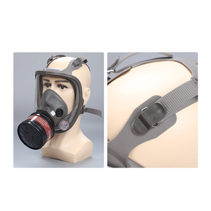 <span class=keywords><strong>Masque</strong></span> demi-visage d'usine Peinture en aérosol en caoutchouc Protection contre la poussière Filtre à oxygène demi-visage <span class=keywords><strong>Masque</strong></span> à gaz à réservoir unique - Product Image 4