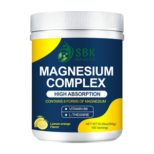 Etiqueta Personalizada ODM, Polvo de Magnesio Complejo con Sabor a Limón, Apoya la Salud Ósea y Promueve los Niveles de Relajación Muscular - Product Image 1