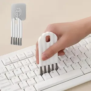 Multifunctional Flexible Eco-Friendly <b>Plastic</b> <b>Nylon</b> Cleaning Brush Soft Bristles Household Kitchen Tool for Cup Cover Groove - Product Image 3
