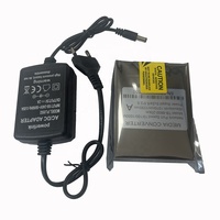 Cable de Fibra Óptica Simplex de 10/100/1000M Gigabit, 3KM, con Conversor de Medios a RJ45 para Red LAN