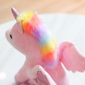 Peluche Licorne 20 cm en Gros, Jouet en Peluche Animal Rembourré, Cadeaux pour Enfants - Product Image 6
