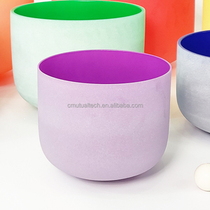 Juego de 7 Cuencos Cantores de Cristal Esmerilado de Chakra de Alta Calidad al por Mayor, Instrumentos de Sanación por Sonido de Cuarzo para Meditación y Equilibrio Energético - Product Image 5