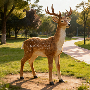 Thực tế Sika Hươu tượng animatronic động vật cho vườn thú trang trí Giáng sinh - Product Image 4