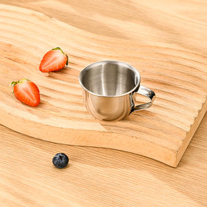 Vaso Infantil Portátil de Acero Inoxidable 304 para Camping, Taza para Leche, Taza Pequeña para Té con Aislamiento Térmico - Product Image 1