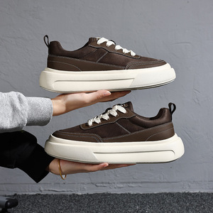 Men's shoes - 2026 thick-soled elevated versatile men's sports and casual shoes, retro style oxfords - Product Image 3