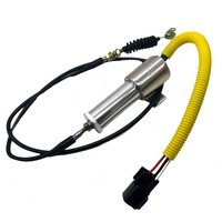 Solénoïde d'arrêt de flamme DYN 24V 11N666090 11N6-66090 pour excavatrice R210LC-7H R220LC-7H Pièces de machines de construction