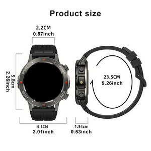 Senbono Bán Hàng Nóng Smartwatch Người Đàn Ông S81Pro Câu Trả Lời Cuộc Gọi Nhịp Tim Không Thấm Nước Vòng Pin Lớn Người Đàn Ông Thông Minh Đồng Hồ Cho IOS <span class=keywords><strong>Android</strong></span> - Product Image 6