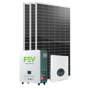 ハイブリッドソーラーパワーシステム5-20KW IP65スタック可能CAN全セットソーラーキットオフグリッド - Product Image 2