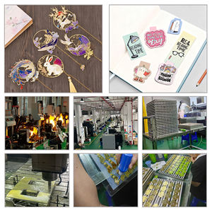 Signets d'estampage en alliage de zinc de dessin animé antique avec impression de gaufrage Signet en métal personnalisé - Product Image 3