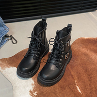 Bottes Martin de mode pour le commerce extérieur, nouvelle collection automne-hiver 2026, style coréen simple et décontracté, grandes tailles, pour femmes