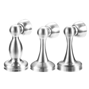 Tope de puerta de acero inoxidable 304, Tope de puerta resistente, Tope de puerta magnético, Protector de pared - Product Image 1