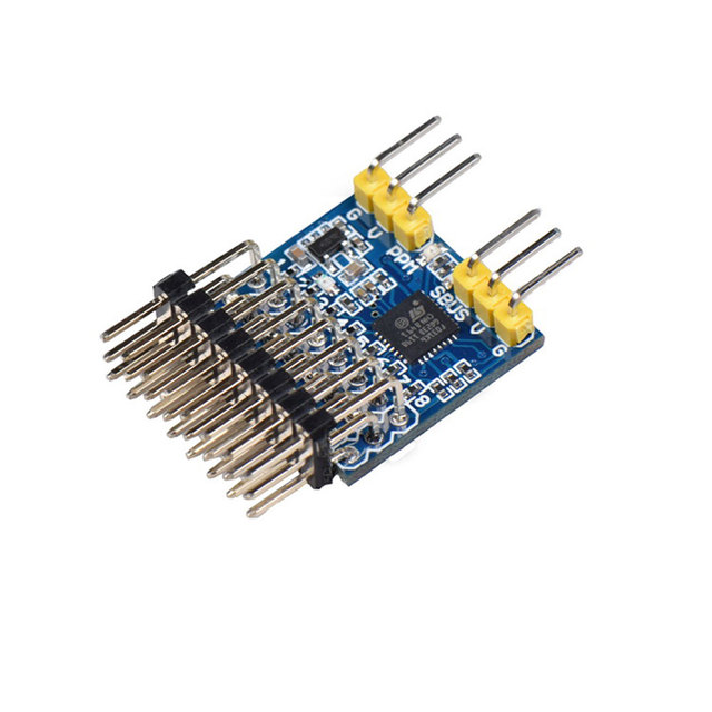 Hot Sales JHEMCU Spp Converter 15A 3.3-20V Spp-Sbus 8Ch Ppm Pwm Sbus Signal Conversion Flysky Ia6B Frsky X8R Receivers