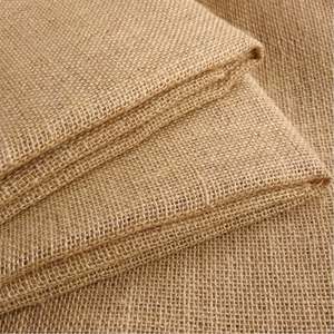 Textiles <strong>Hessian</strong> Jute Burlap 100% Woven Jute Fabric <strong>Roll</strong> for Bags Directly Factory - Product Image 2