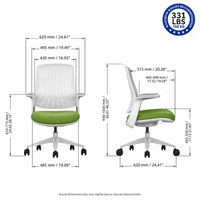 Fauteuil de bureau exécutif moderne en tissu avec massage, accoudoirs réglables, OEM ODM, garantie premium de 5 ans, vente en gros